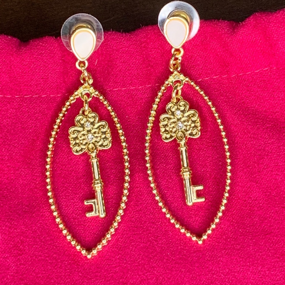 Key earrings